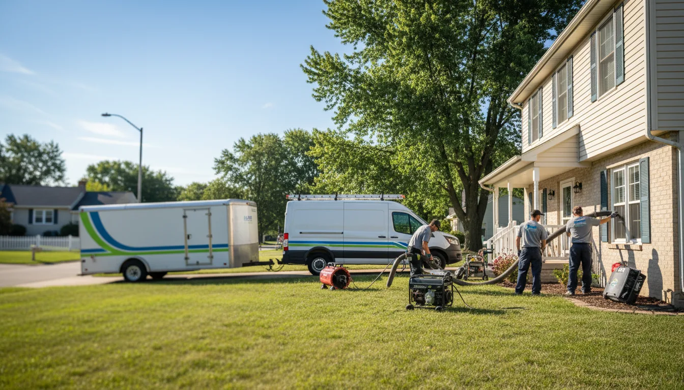Flooded Basement Restoration And Cleanup With Repair in Horseshoe Bend, AR near me